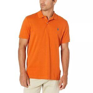 U.S. Polo Assn. Men's Small Pony Polo, Size Medium, Iron Rust